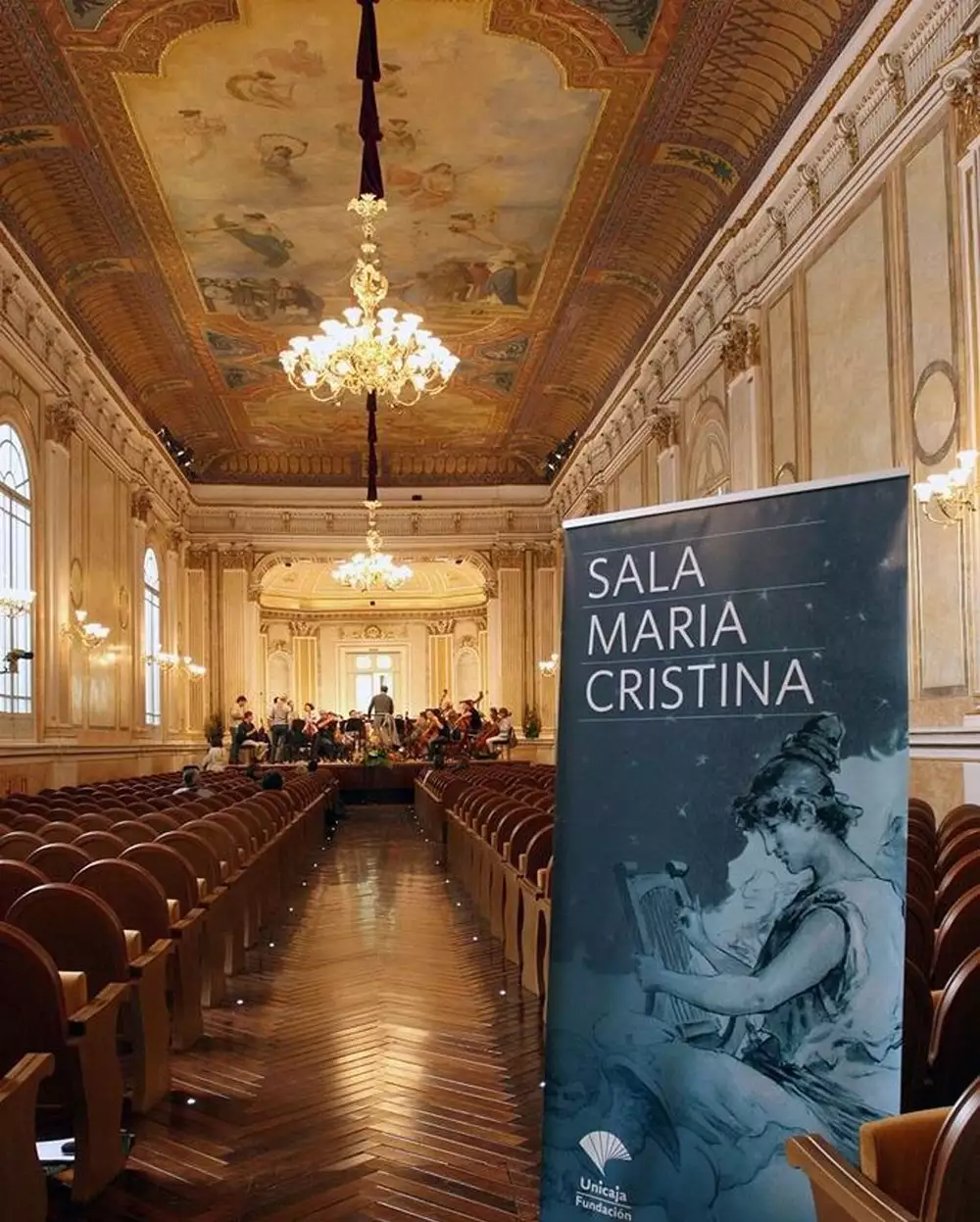 Sala Fundación Unicaja Mª Cristina